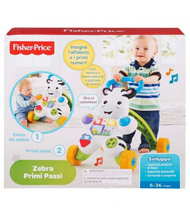 Fisher-Price - Zebra Primi Passi
