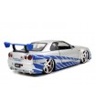 Hollywood Rides Fast Furious 2002 Nissan Skyline GT R BNR34 Scala 1 24