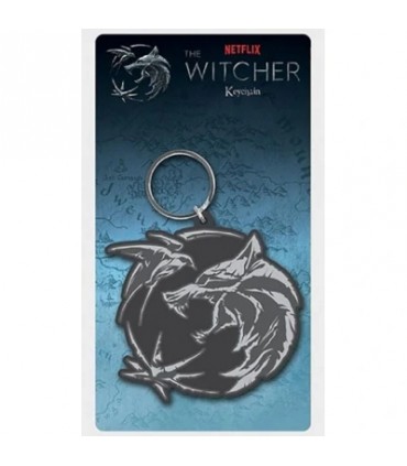 The Witcher Logo Rubber Keychain