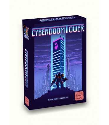 Cyberdoom Tower - Gioco di Strategia per 2 Giocatori, Avventura Distopica e Lancio di Dadi, Edizione 2022