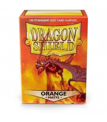 Dragon Shield Buste Protettive Stantard Da 100 - Orange