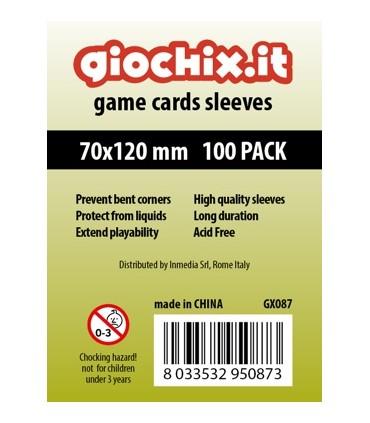 Bustina Giochix Standard 70x120mm