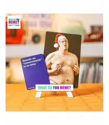 What Do You Meme? - Gioco da Tavolo Esilarante per Amici | 75 Carte Immagine e 287 Didascali, Divertimento Garantito!