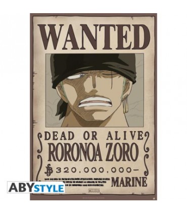 Poster - Wanted Zoro 