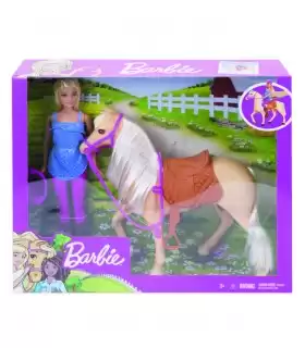 Barbie + Cavallo Basic Bionda