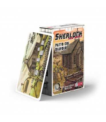 Sherlock - Far West: Patto col Diavolo | Gioco di Investigazione Cooperativo per 1-8 Giocatori, 60 Minuti di Mistero e Deduzione