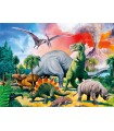 Puzzle da 100 Pezzi XXL - Dinosauri