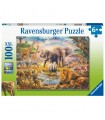 Puzzle da 100 Pezzi XXL - La savana africana