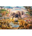 Puzzle da 100 Pezzi XXL - La savana africana