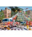 Puzzle da 100 Pezzi XXL - Pompieri