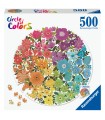 Puzzle da 500 Pezzi - Circle of Colors : Fiori