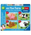 4 Puzzle in 1 - My First Puzzles: Fattoria