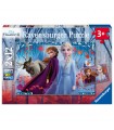 2 Puzzle da 12 Pezzi - Frozen 2