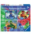 4 Puzzle in 1 - Pj Mask