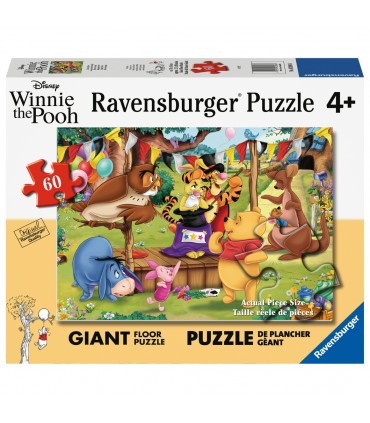 Puzzle da 60 Pezzi - Gigante da Pavimento: Winnie the Pooh