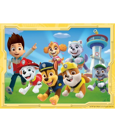4 Puzzle in 1 - Paw Patrol B