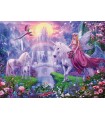 4 Puzzle da 100 Pezzi - Magici Unicorni