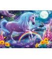 4 Puzzle da 100 Pezzi - Magici Unicorni