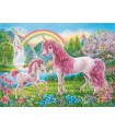 4 Puzzle da 100 Pezzi - Magici Unicorni