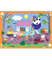 Puzzle da 24 Pezzi - Gigante da Pavimento: Peppa Pig Club House
