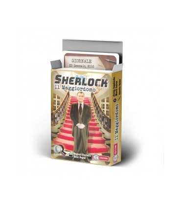 Sherlock - Il Maggiordomo: Gioco di Investigazione Cooperativo per 1-8 Giocatori, Durata 60 Minuti, Mistero e Deduzione