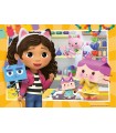 4 Puzzle da 42 Pezzi - Gabby's Dollhouse
