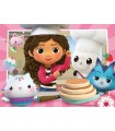 4 Puzzle da 42 Pezzi - Gabby's Dollhouse
