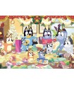 Puzzle da 24 Pezzi - Gigante da Pavimento: Natale con Bluey