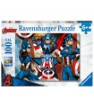 Puzzle da 100 Pezzi XXL - Captain America