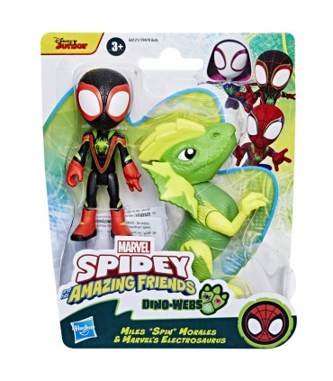 Spidey - Miles Morales e Electrosaurus