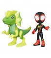 Spidey - Miles Morales e Electrosaurus