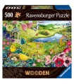 Puzzle da 500 Pezzi Legno - Garden