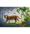 Puzzle da 500 Pezzi Legno - Tigre