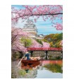 Puzzle da 1000 Pezzi - Himeji Castle in Spring