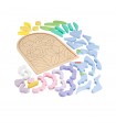 Fisher-Price - Wood: Puzzle Fiori