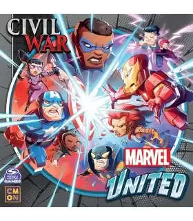 Marvel United: Civil War - Gioco da Tavolo Cooperativo per 1-4 Giocatori, Battaglie e Strategia nel Multiverso Marvel