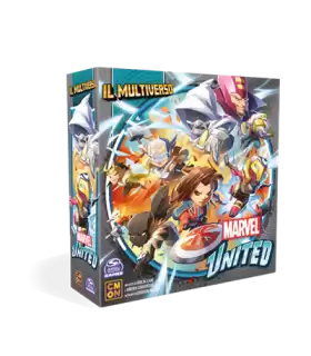 Marvel United: Il Multiverso - Espansione Asmodee per 1-4 Giocatori, Gioco Cooperativo con Eroi Marvel e Miniature