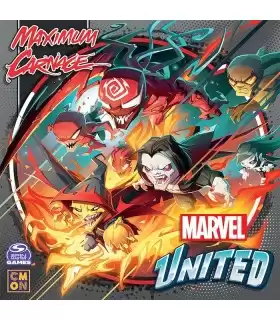 Marvel United: Maximum Carnage - Espansione Cooperativa per 1-4 Giocatori, Combattimenti Epici e Strategia nel Multiverso Marvel