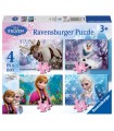 4 Puzzle in 1 - Frozen