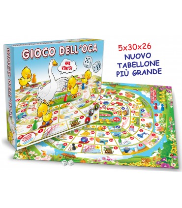 GIOCO DELL'OCA VERSIONE GRANDE 