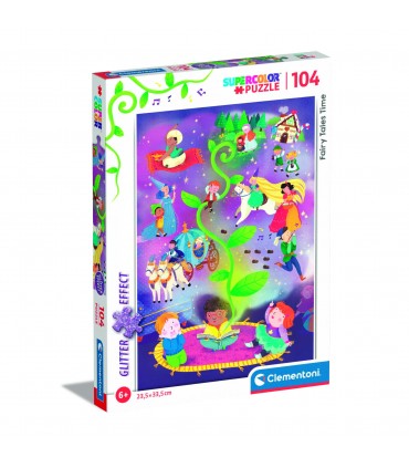 Puzzle da 104 Pezzi Glitter - Fairy Tales Time