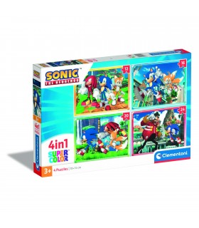 4 Puzzle in 1 - Sonic