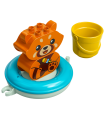 Lego - Ora del bagnetto: Panda rosso galleggiante - 10964