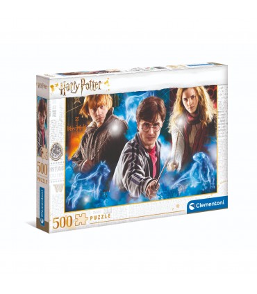 Puzzle da 500 Pezzi - Harry Potter: Harry, Ron ed Hermione