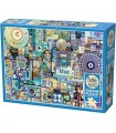 Cobble Hill (1000 pezzi) - Blue 