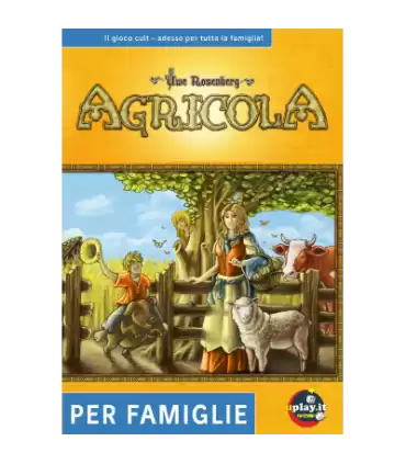 Agricola - Edizione Famiglia: Gioco da Tavolo Strategico per 1-4 Giocatori, Semplificato per Serate in Famiglia, 120 Minuti di D
