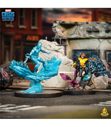 Marvel Crisis Protocol - Iceman & Shadowcat
