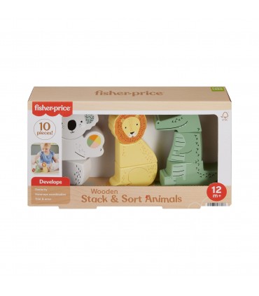 Fisher-Price - Wood: Animali della Savana