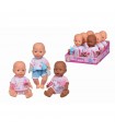 New Born Baby Bebè cm.30 in display 6 pz - 3 asst