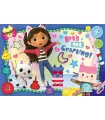 2 Puzzle da 24 Pezzi - Gabby's Dollhouse